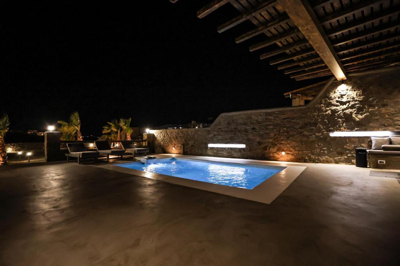 The George Villas With Private Pool, Close To Mykonos Town - Chora 外观 照片