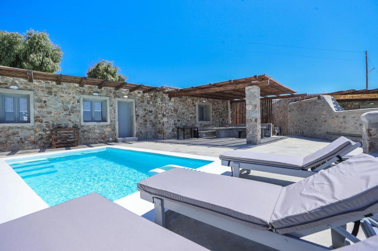 The George Villas With Private Pool, Close To Mykonos Town - Chora 外观 照片