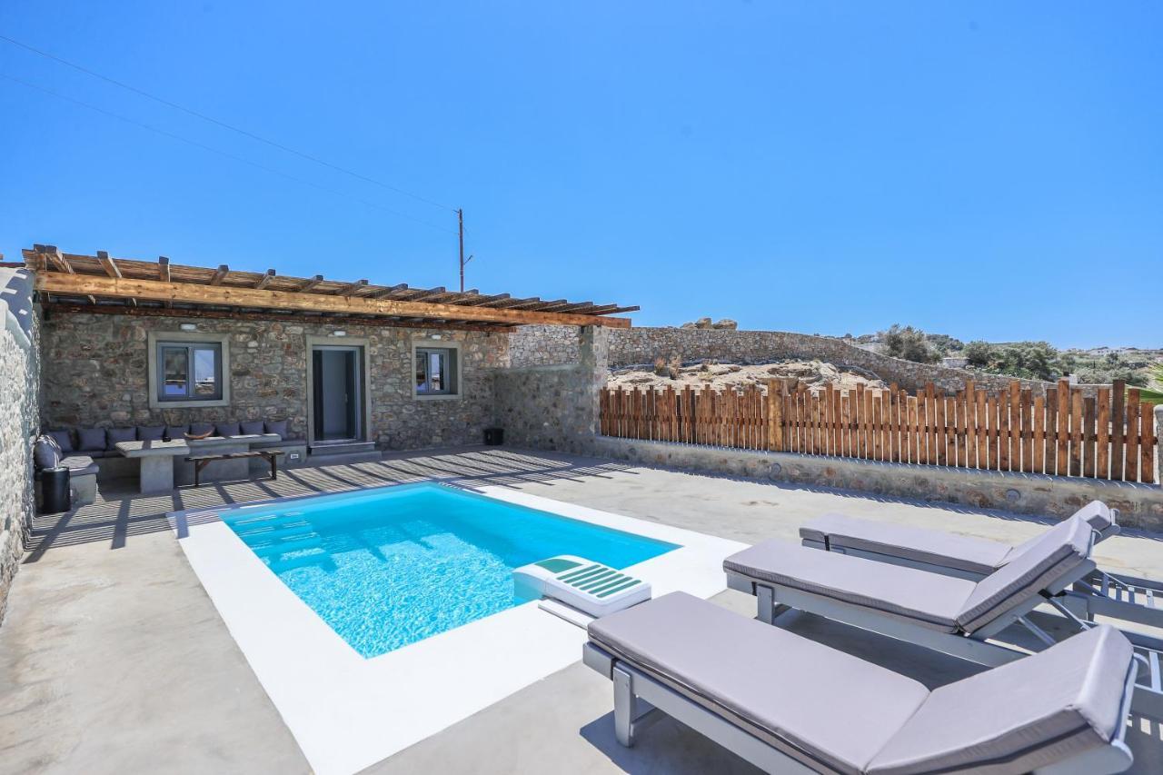 The George Villas With Private Pool, Close To Mykonos Town - Chora 外观 照片