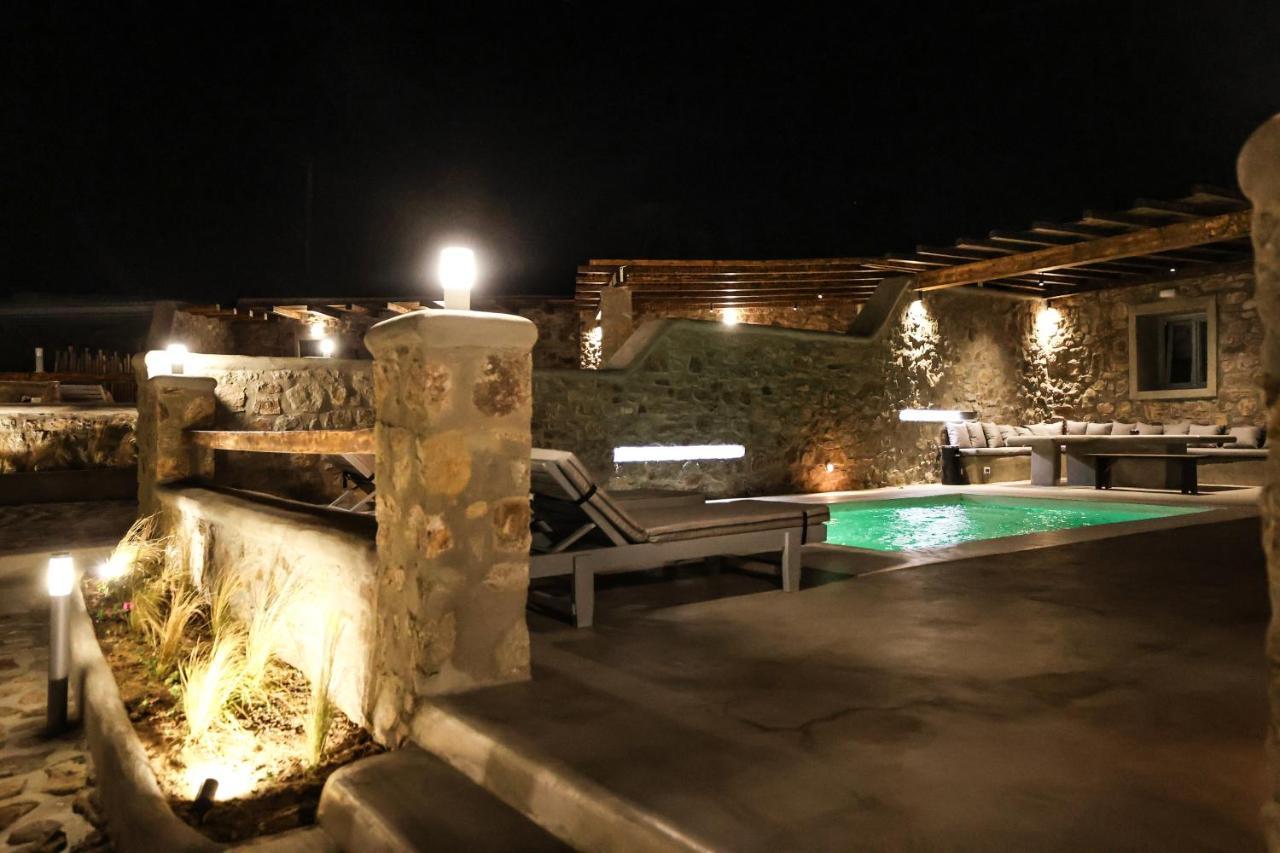 The George Villas With Private Pool, Close To Mykonos Town - Chora 外观 照片