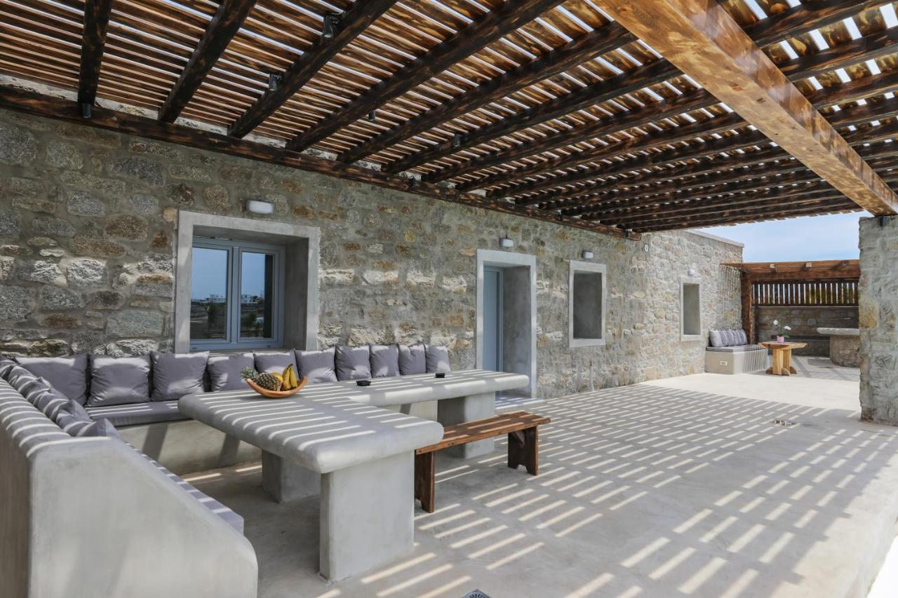 The George Villas With Private Pool, Close To Mykonos Town - Chora 外观 照片