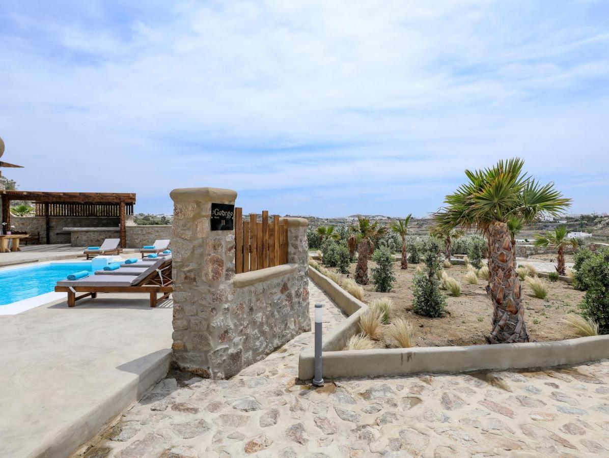 The George Villas With Private Pool, Close To Mykonos Town - Chora 外观 照片