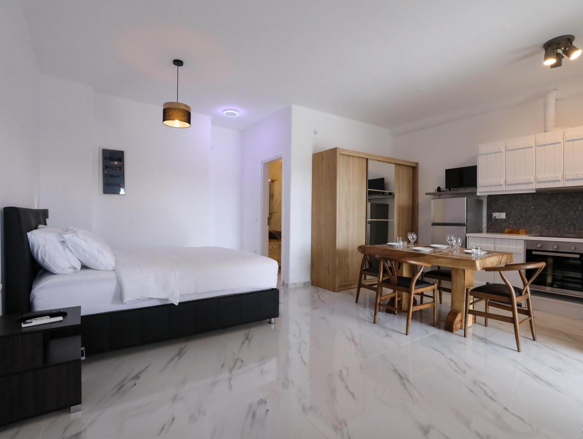 The George Villas With Private Pool, Close To Mykonos Town - Chora 外观 照片
